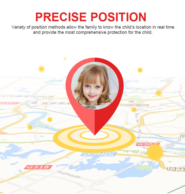 Barnklocka smartwatch 4g med gps vattentät klocktelefon_voghion.com