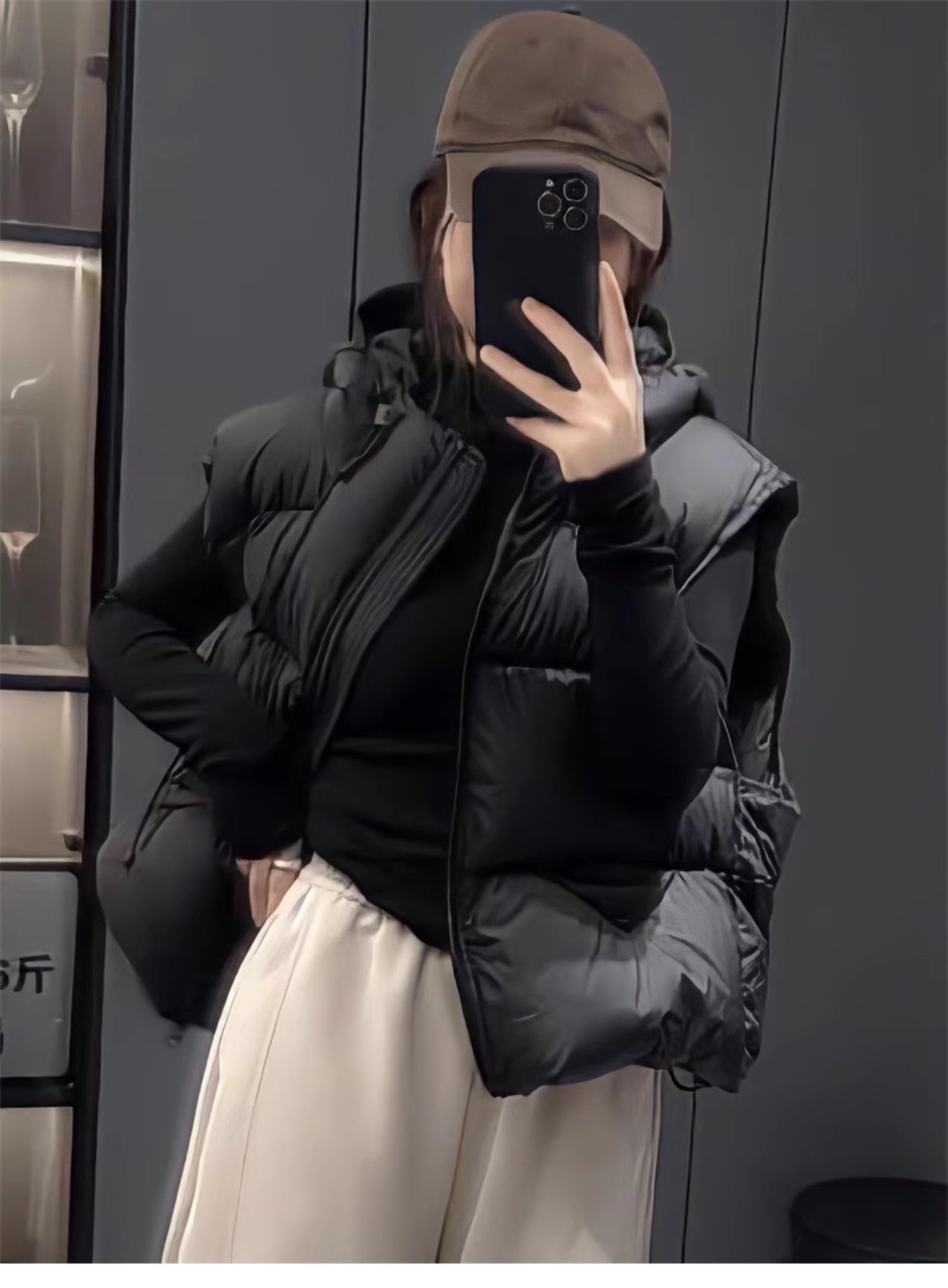 Women's Loose High-end Padded Vest-style Jacket 36 O1CN017o4r9C1PzkMWUkllH !!2219787171912 0 cib