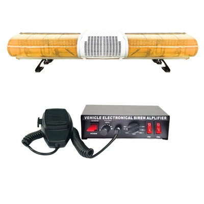 High-power LED roof warning light strobe light 1.2m 1003H strobe light + speaker + siren JH300E (Roof Light)