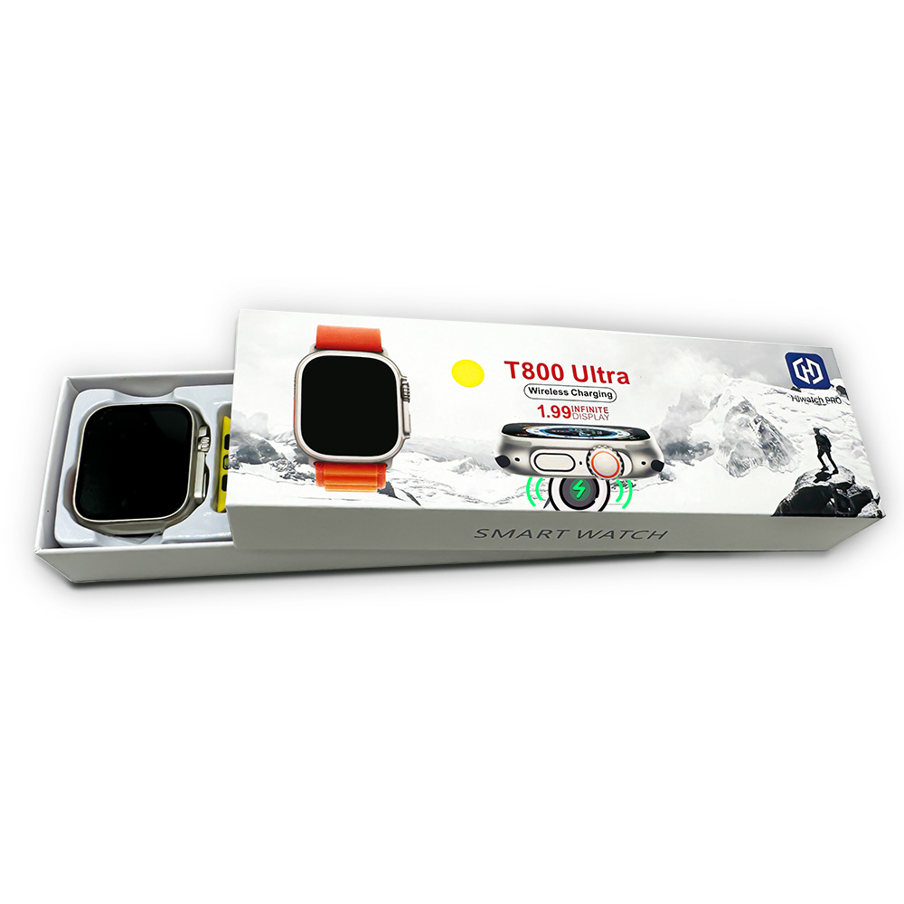 Nouveau T800Ultra montre intelligente Bluetooth appel fréquence cardiaque pression sang oxygène thermomètre étape informations_voghion.com