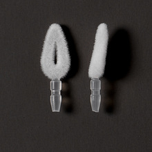 唇釉包材唇彩包材唇釉管唇彩管彩妆包材唇刷替换头植绒心形唇彩头