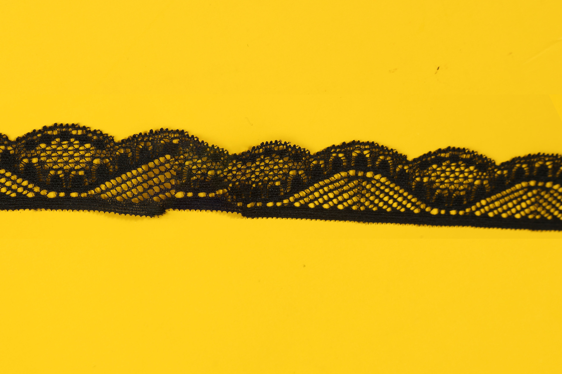 Accesorios de encaje de nylum blanco, decoración hueca de borde ancho de alta gama, cuello, falda, cortina, tela de mesa al por mayor