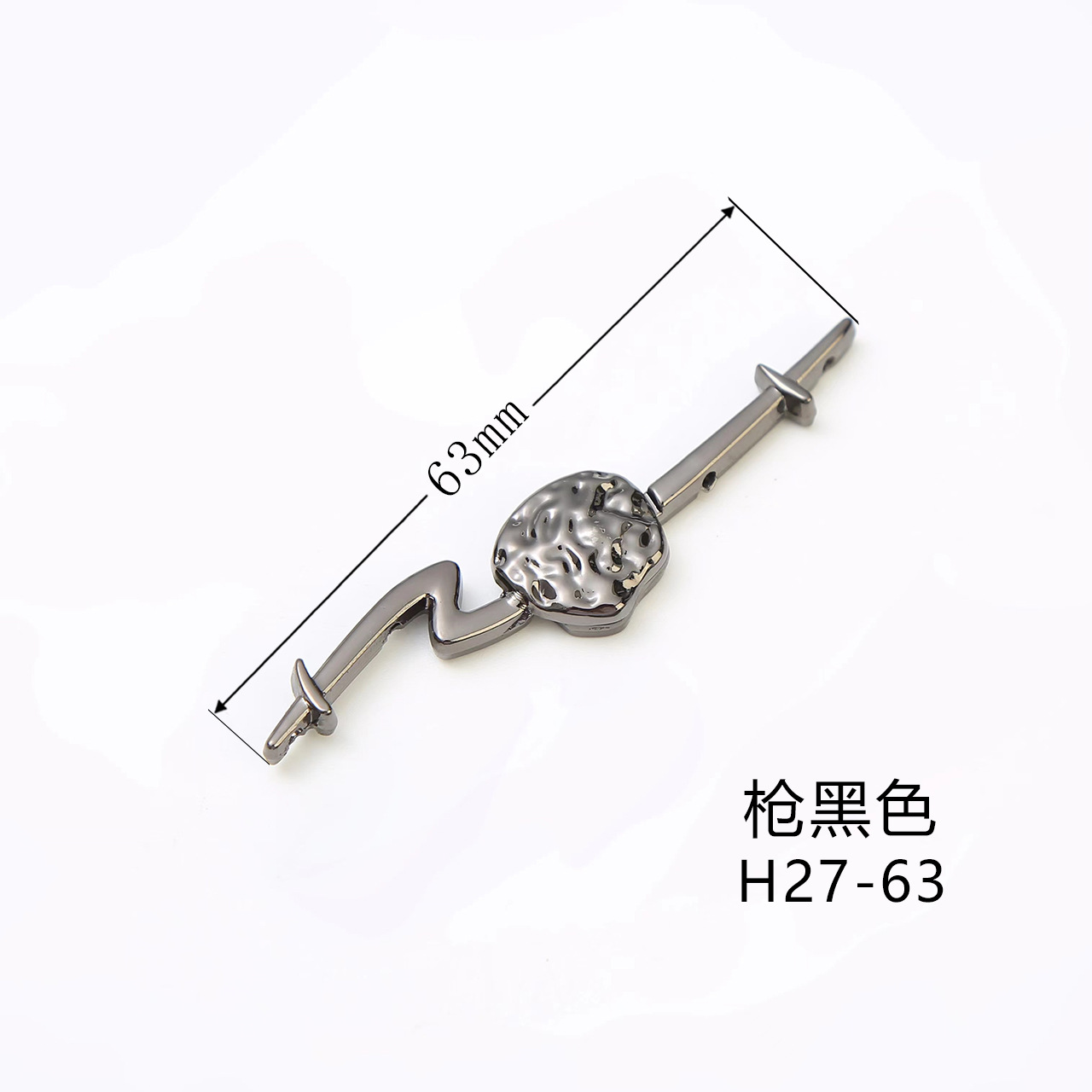 チャイナドレスの金属の一字のバックルの中国風のボタンの合金のdiyの縫い目のボタンの装飾は新しい中国式のロックの棒を掛けます。