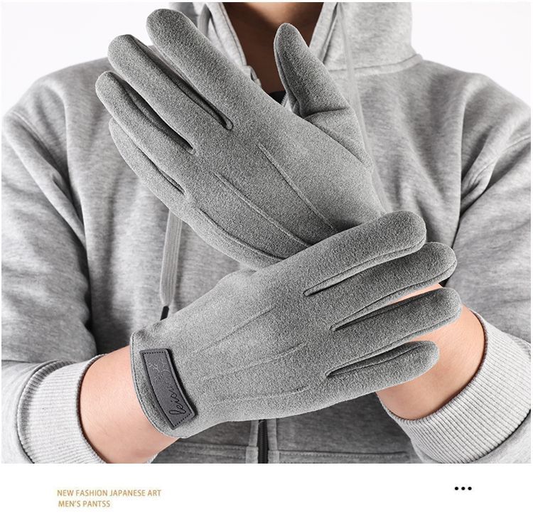 Vinterhandsker til mænd vindtætte og touchskærm til kørsel_voghion.com