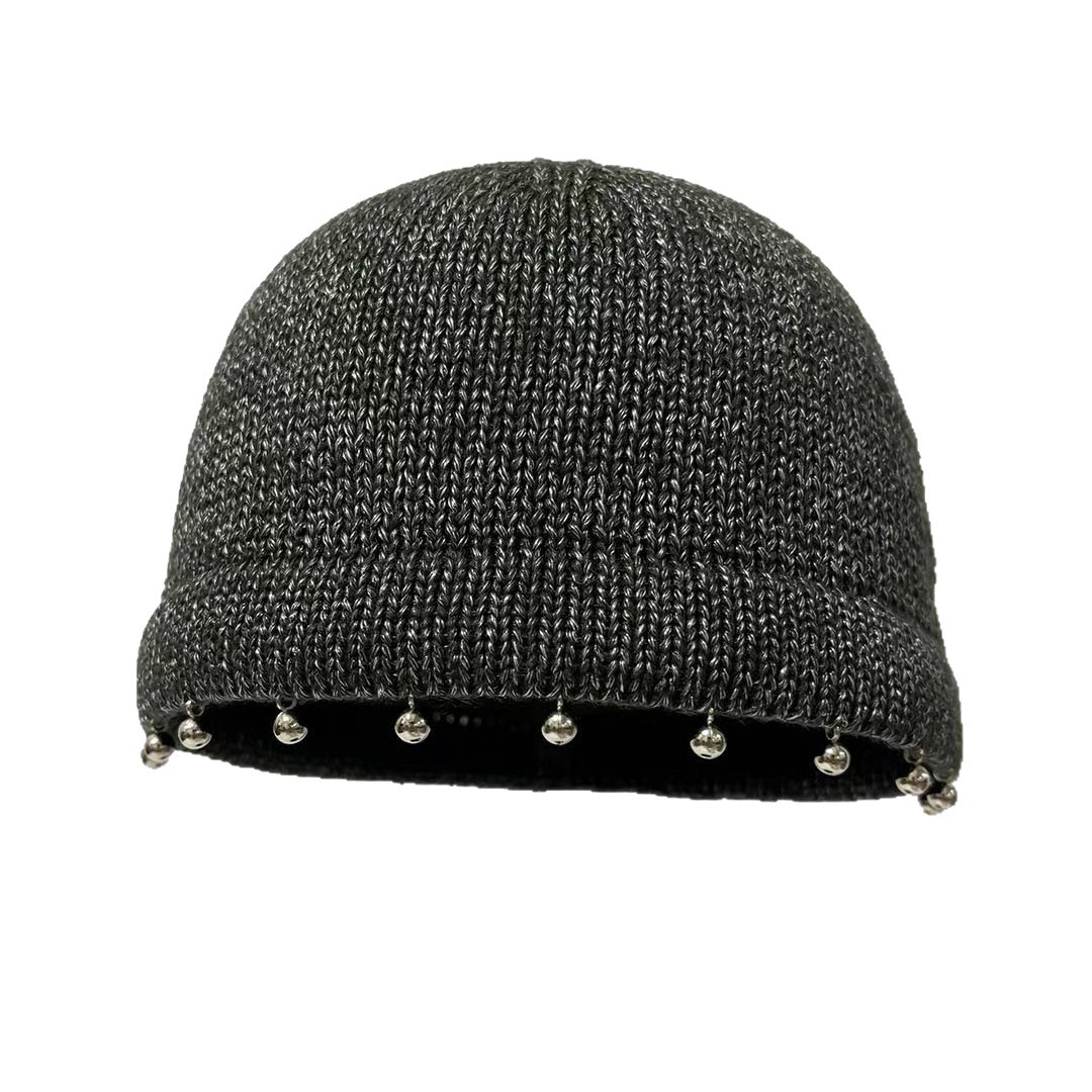 Hepburn Style Knitted Visor Hat For Women Handmade Hollow Design_voghion.com