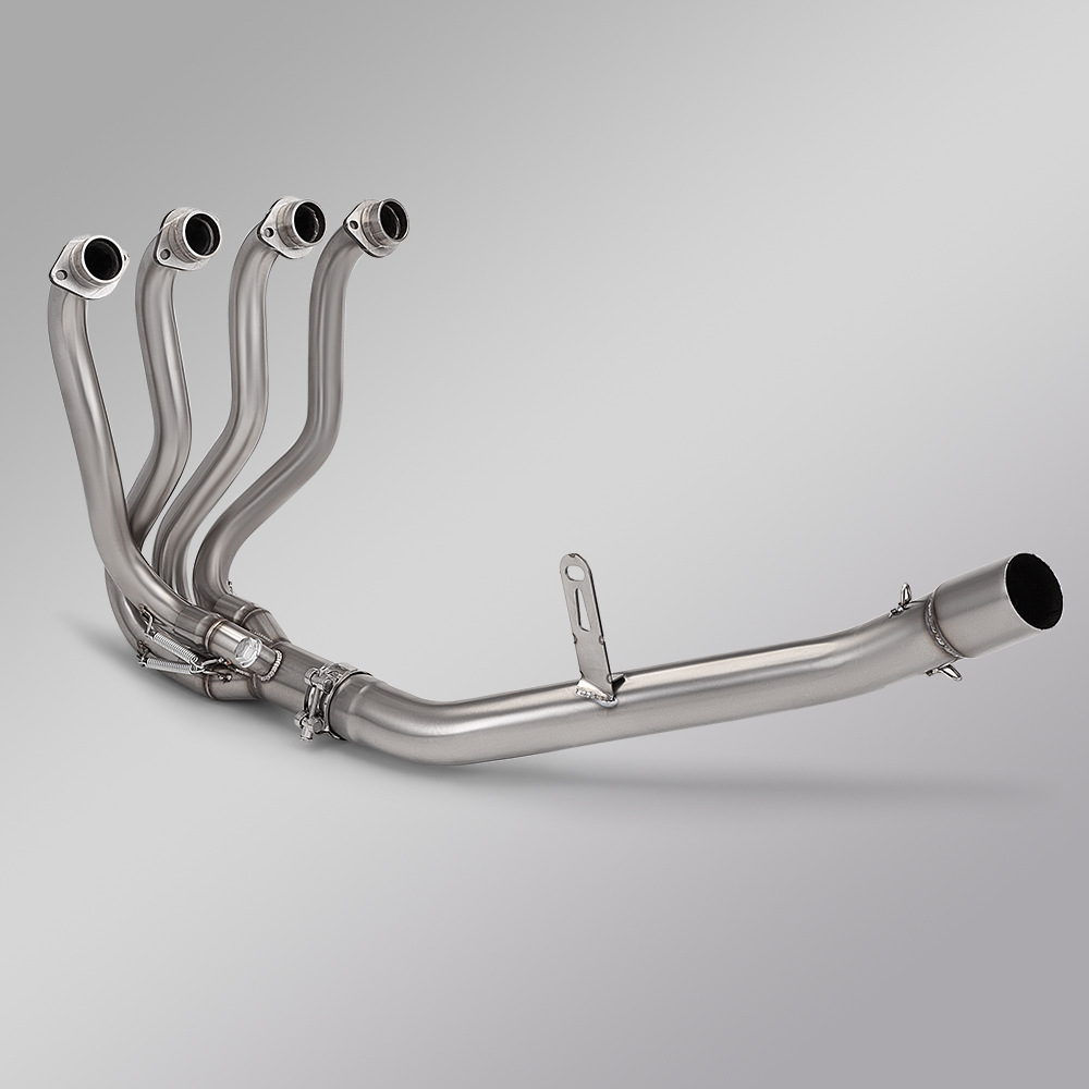 Motorcycle Exhaust Pipe Zhang Xue 500Rr Original Caliber Front and Rear Muffler Set Non-Destructive Installation