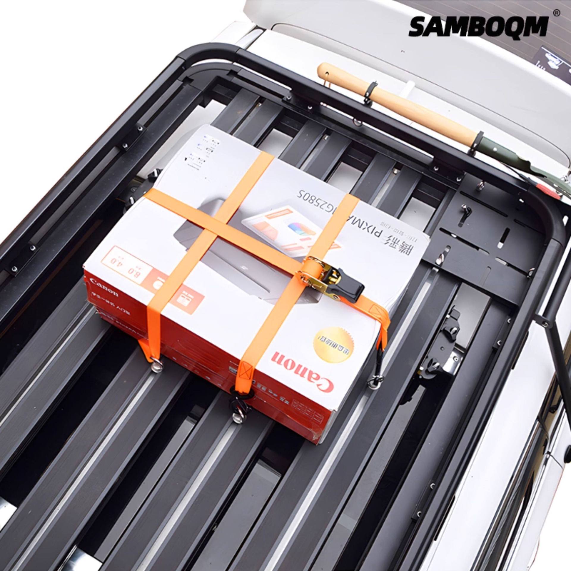 Samboqm Mountain Bike Bundler Strap-On Roof Platform Accessories
