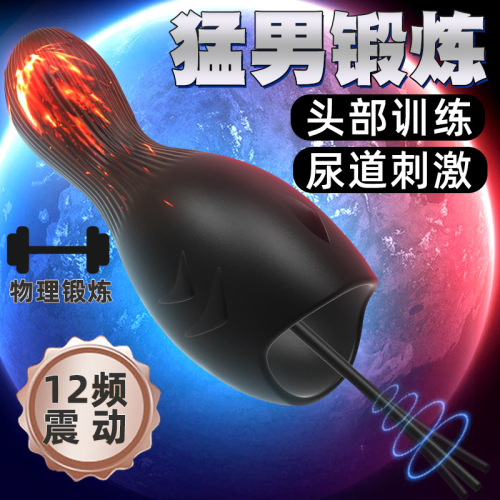 Jiuai prostate massager, adult erotic sex products, vibrating eye stick, male masturbation penis trainer