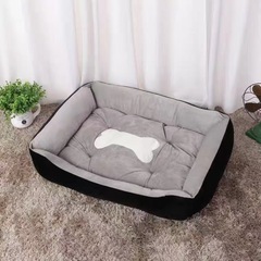 犬小屋猫小屋四季通用ペット家庭用品テディ中大型犬冬保温犬マットレスマット