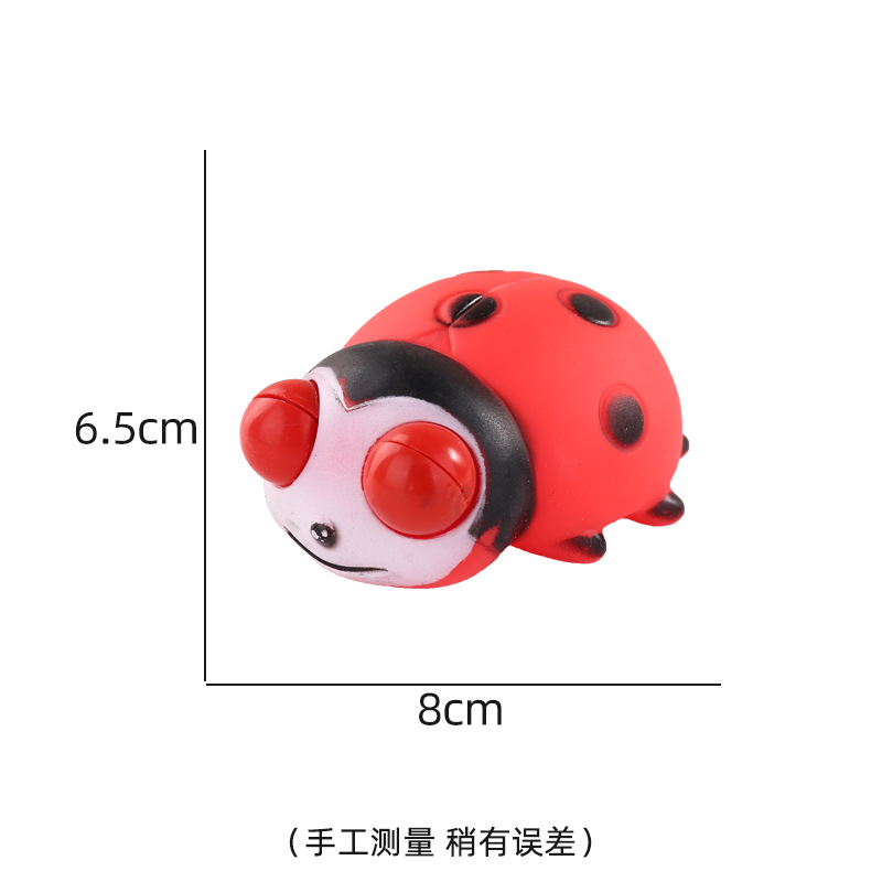 Transfronterizo caliente-venta llamativo gusano vegetal pellizco música descompresión juguete squeeze ojo-soplado creativo ventilación descompresión artefacto fábrica al por mayor