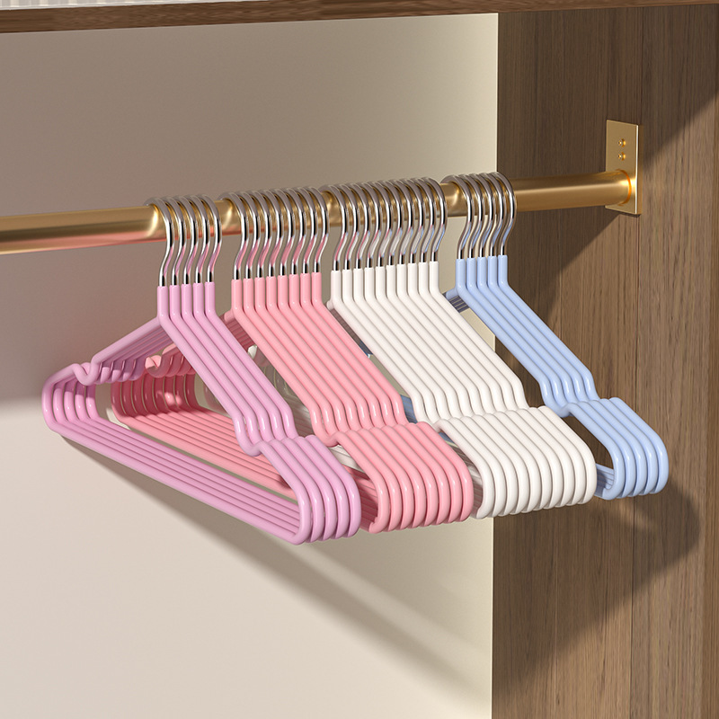 Plastic Dipped Clothes Hanger, Non-Slip, Thick, Non-Marking, Non-Bulging Clothes Hanger, Household Clothes Hanging Rack, Clothes Drying Rack, Foreign Trade Wholesale Plastic Dipped Clothes Hanger, Non-Slip, Thick, Non-Marking, Non-Bulging Clothes Hanger, Household Clothes Hanging Rack, Clothes Drying Rack, Foreign Trade Wholesale