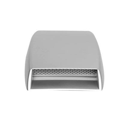 Other Car Modifications fake air outlet Hood decorative - silver