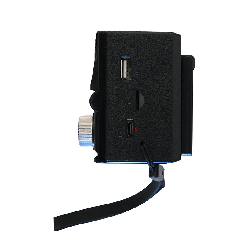 Comercio exterior transfronterizo retro multifunción radio sin cable Bluetooth audio AM/FM/SW portátil solar al aire libre