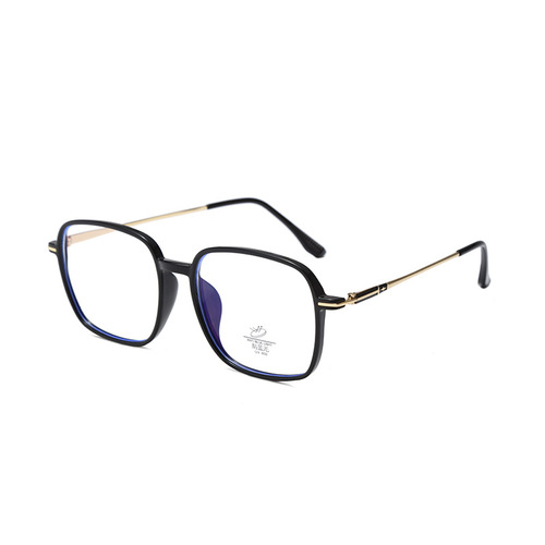 Ultra-lightweight eyeglass frames for women, suitable for prescription lenses, large frames, minimalist style, round face, Korean style, cool tea color, trendy eyewear.