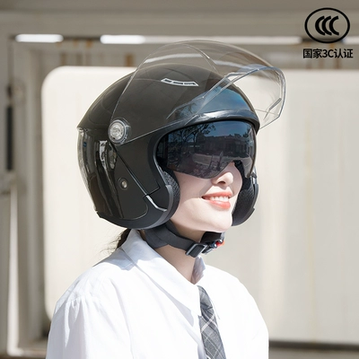 Motosiklet dəbilqələri — windproof winter helmet four seasons - one-size-fits-all-dark-brown-color-real-shot-display-of-model