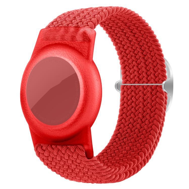 Aplicable a Apple AirTag Cover Nylon ajustable Bracelet Wear Protector Tracker