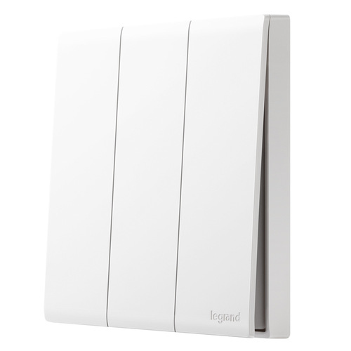 Legrand switch socket panel Jianyue ceramic white 86 type household wall five-hole USB with one open 5-hole socket