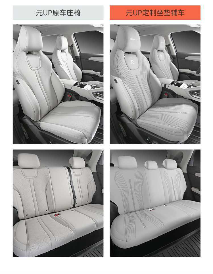 25 Byd Yuan up Seat Covers, Special Seat Cushions, Seat Covers, Car Interior Decoration Supplies, Universal for All Seasons