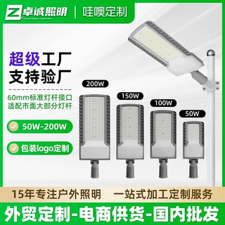 【哇奥】市政工程led路灯户外道路照明灯led高杆灯外贸市电路灯头