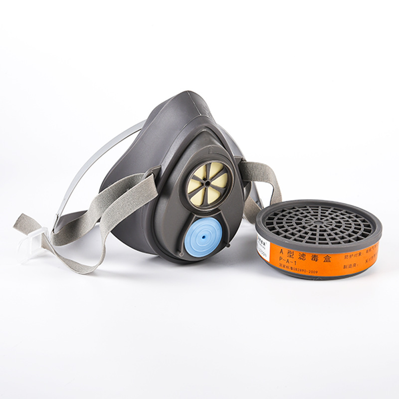 Máscara de gas Jinxiangxing 3700 máscara de gas de carbón activado de filtración de autoaspiración máscara protectora de pesticidas