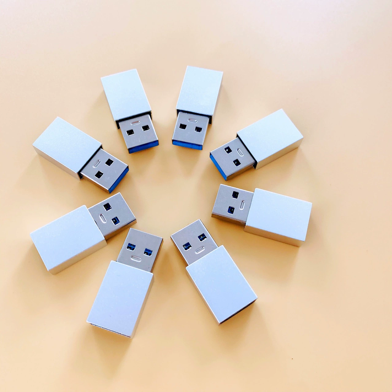 Type-C переходник (гнездо) на USB3.0 (штекер) для зарядки и передачи данных, вращающийся, для подключения к ноутбуку