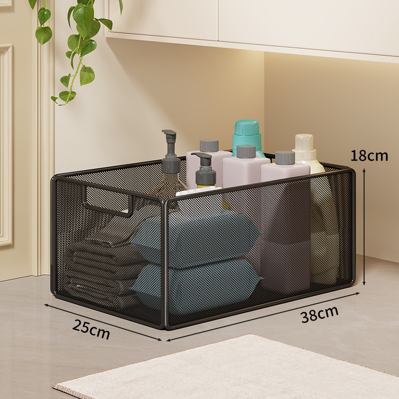 Carrito Cesta para Ropa Sucia de Hierro, Móvil, para Baño