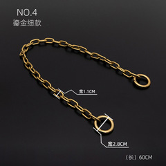 Vintage soft box square packaging decorative chain accessory bag hand-held chain replacement antique gold shoulder strap bag strap