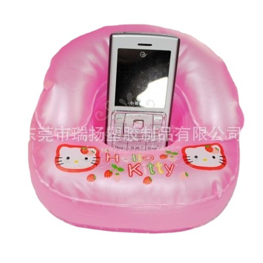 Dongwan Manufacturers Supply PVC Inflatable Mobile Phone Holder Mini Sofa Shape Inflatable Mobile Phone Holder Inflatable Mobile Phone Holder