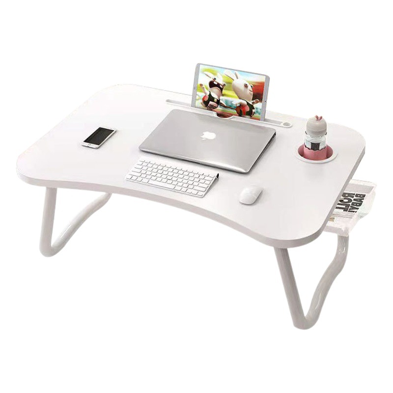 [Wholesale] Bed Desk Laptop Table Student Dormitory Study Table Foldableing Kidsren's Lazy Small Table