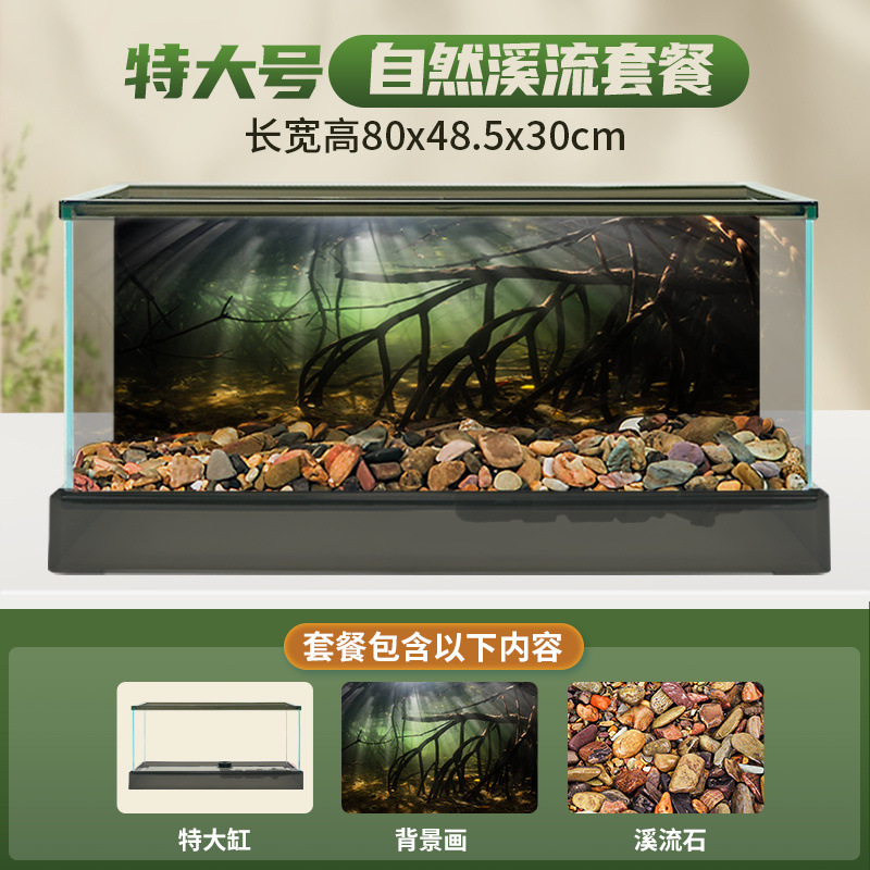 초대형 남미 탱크 [하천 바닥 모래 패키지] + 선물 팩