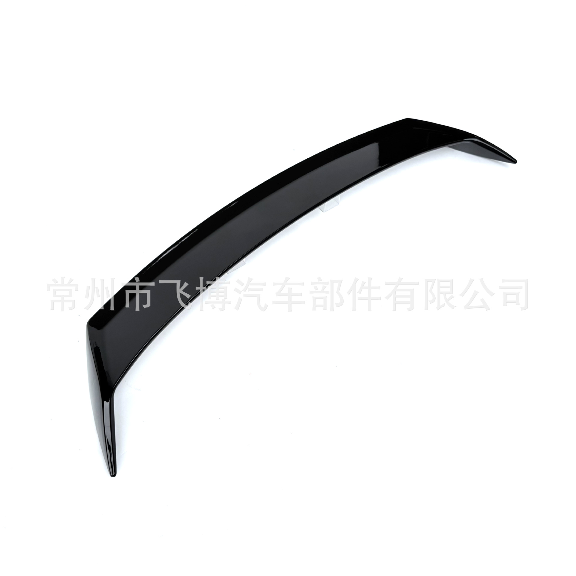 Suitable for Car Modification Universal Large Rear Wing Gt Modification Fixed Wing Abs Black Material Sedan Universal Rear Wing