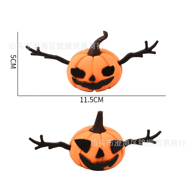 Layout, materials set, plastic human head with accessories, halloween