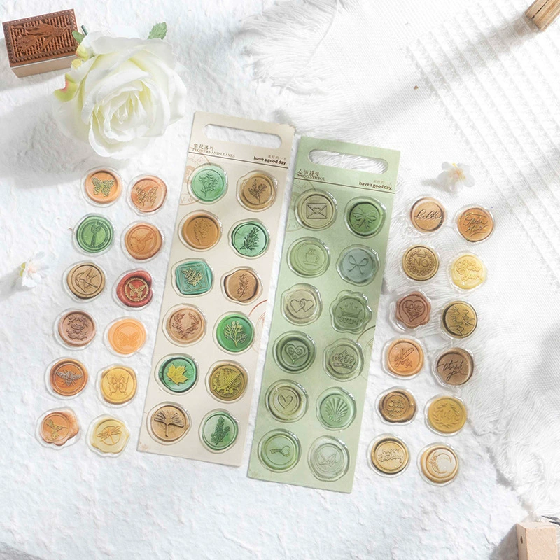 Daydreamer-Fire Paint Серия клеевых капель Наклейки особой формы Красивый день Креативный базовый материал для ручного счета