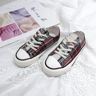 2025 Spring and Autumn Boys and Girls Children's Shoes New Casual Shoes Children's Trendy Low-Top Canvas Shoes X20102027