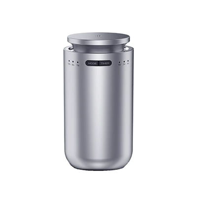 Car Aromatherapy Car Perfume Timing Incense Spraying Intelligent Aromatherapy Machine Spray Aromatherapy Machine Car Aromatherapy High-end Ornaments (Perfplant seat) - ocean-silver