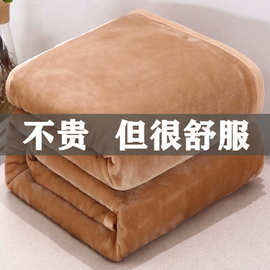 SI6K珊瑚法兰绒毛毯双人床单铺床夏季毛巾被办公室空调午睡沙发盖