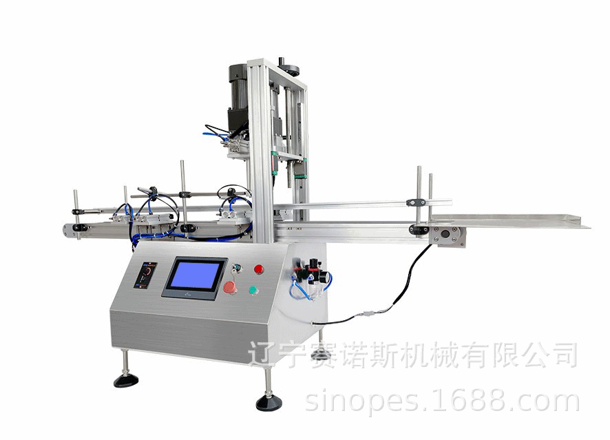 东北制药搓盖机 鸭嘴瓶喷雾剂瓶洗衣液瓶旋盖机 全自动封盖销海