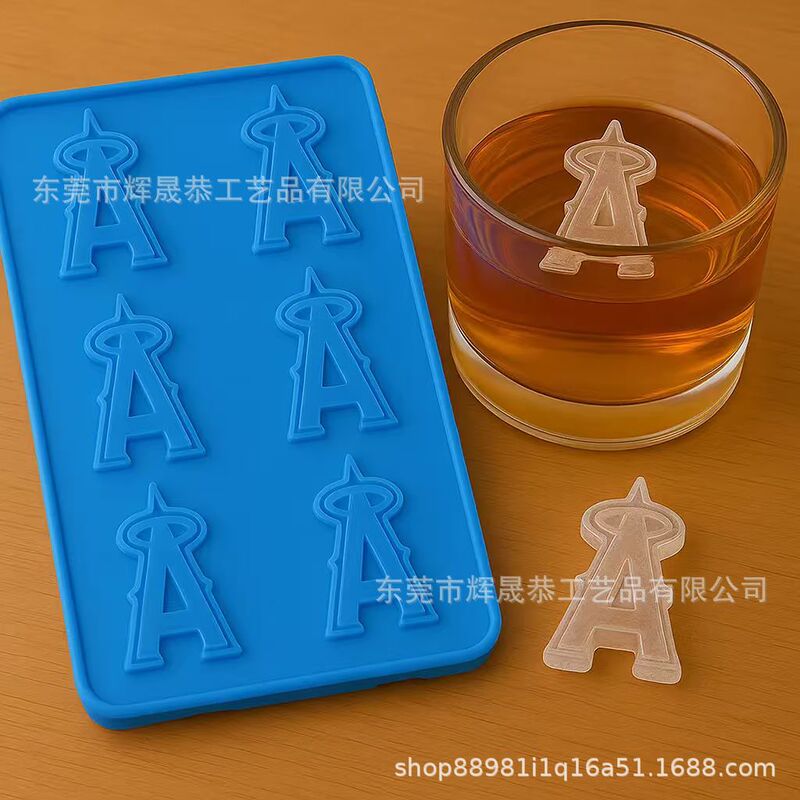 跨境新款爆款冰模冰块模具3D打印NCAA球队模具|undefined