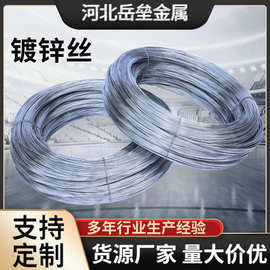 镀锌丝扎丝镀锌钢丝热镀锌DIY大棚捆绑丝软机械加工钢丝编织铁丝