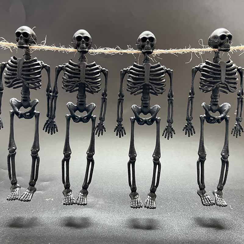 Halloween atmósfera diseño juguetes transfronterizo exclusivo fábrica directa vacaciones atmósfera juguetes cráneo conjunto de cuatro piezas