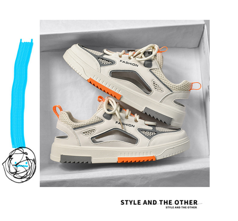 Men's Summer 2025 New Trend Casual Sports Versatile Height Increasing Breathable Shock Absorbing Non-Slip Wear-Resistant_vogvips.com