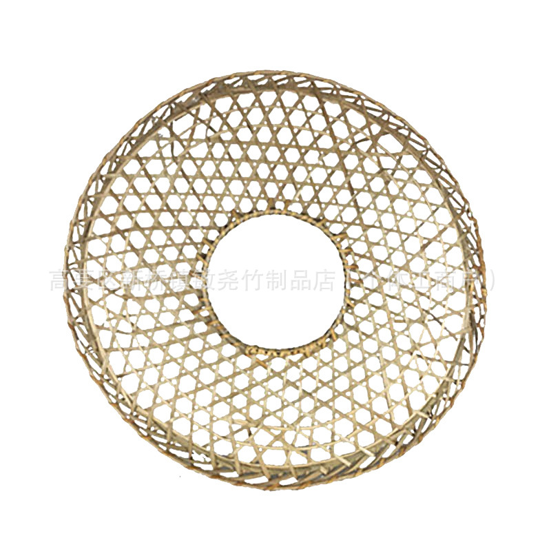 Bamboo trenzado sombrero redondo antiguo traje de artes marciales disparar artefactos de danza de alta calidad para hacer decoración de pintura de fondo