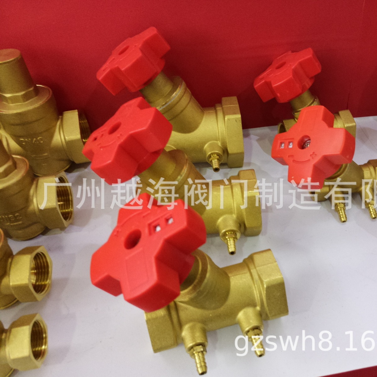 越海牌SP15F丝扣数字锁定平衡阀 黄铜球阀 闸阀 止回阀 截止阀