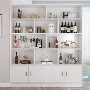 Modern Minimalist Screen Partition Living Room Storage Rack Floor-Standing Storage Cabinet Wholesale