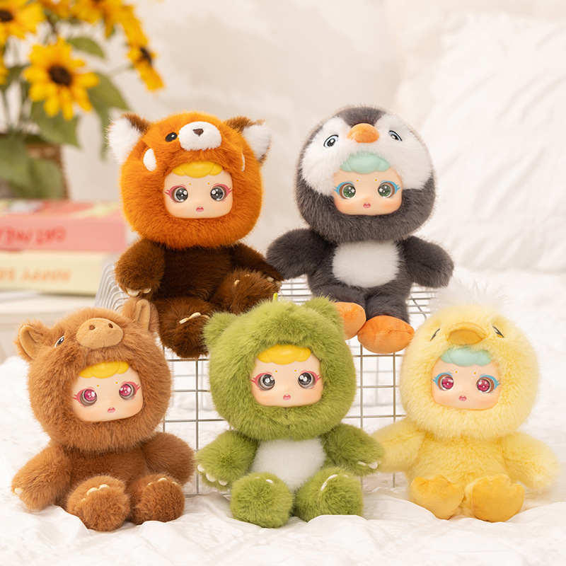 New Cute Vinyl Face Plush Toy Running Doll Backpack Pendant Cartoon Trendy Doll Keychain Gift Wholesale New Cute Vinyl Face Plush Toy Running Doll Backpack Pendant Cartoon Trendy Doll Keychain Gift Wholesale