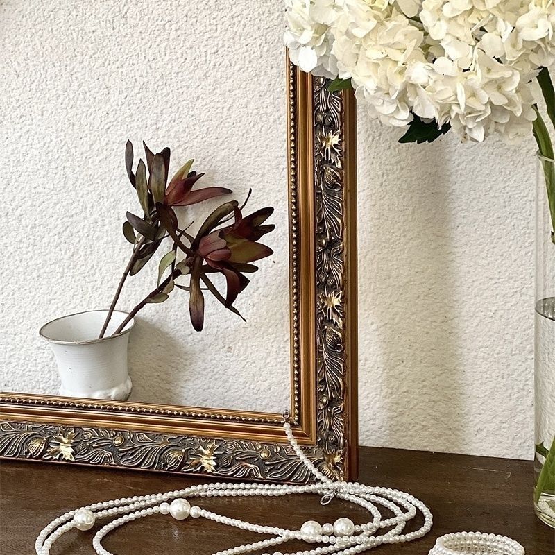 Cadena de cintura de perlas multicapa para mujer cinturón_voghion.com