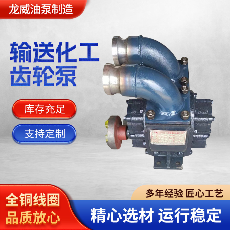 输送化工齿轮泵 圆弧齿轮泵卧式齿轮油泵厂家现货供应增压泵