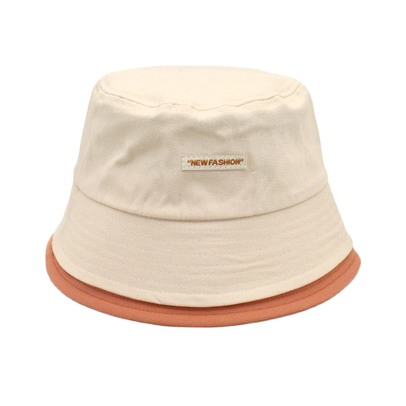 Women's Basic Color Block Wide Eaves Bucket Hat display picture 4
