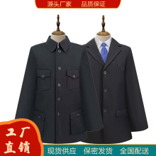 厂家批发中老年人全套下葬白色大衣款冲喜送终装老衣殡葬用品寿服