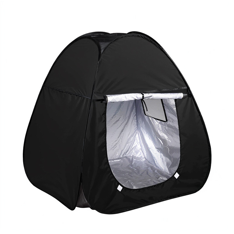 Childrens Sensory Playhouse Black Tent Light Blocking Foldable_voghion.com